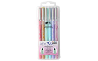 UCHIDA OF AMERICA 4800-6P LEPEN Flex Set 6/PKG, Pastel Colors