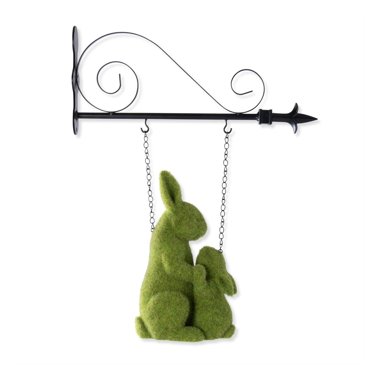 K&K Interiors Figurine, 12.25 inches, Green