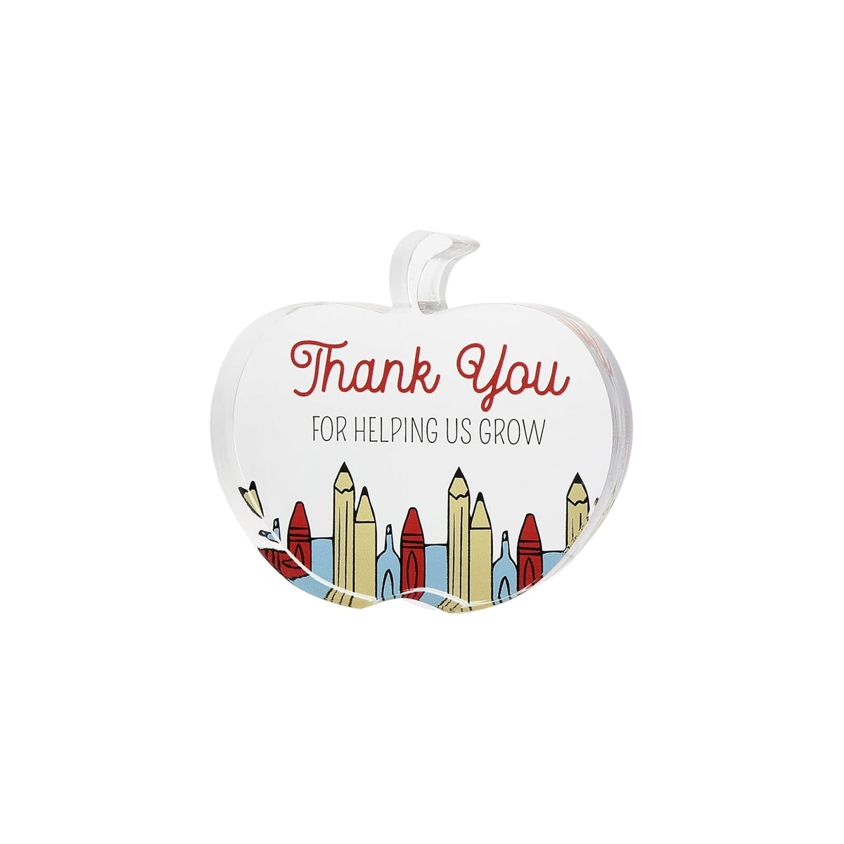 Pavilion Gift Company Decorative Signage, Clear, Red, Yellow, Blue, Modern