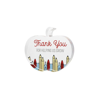 Pavilion Gift Company Decorative Signage, Clear, Red, Yellow, Blue, Modern