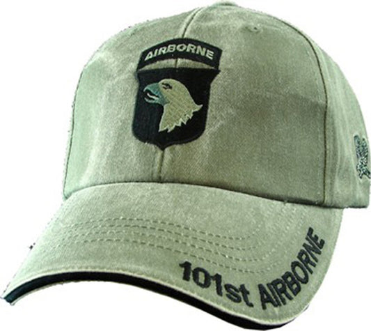 Eagle Crest NEW 101st Airborne Division Green Low Profile Cap