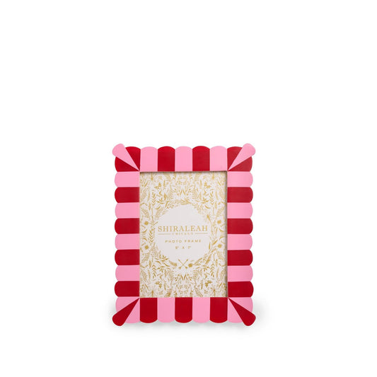 Shiraleah Picture Frame, 5 inches x 7 inches, Red