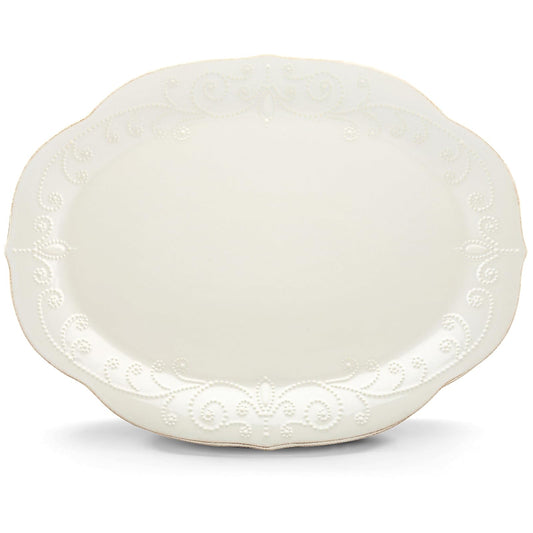 Lenox Dishware Plate, 4.55 LB, White
