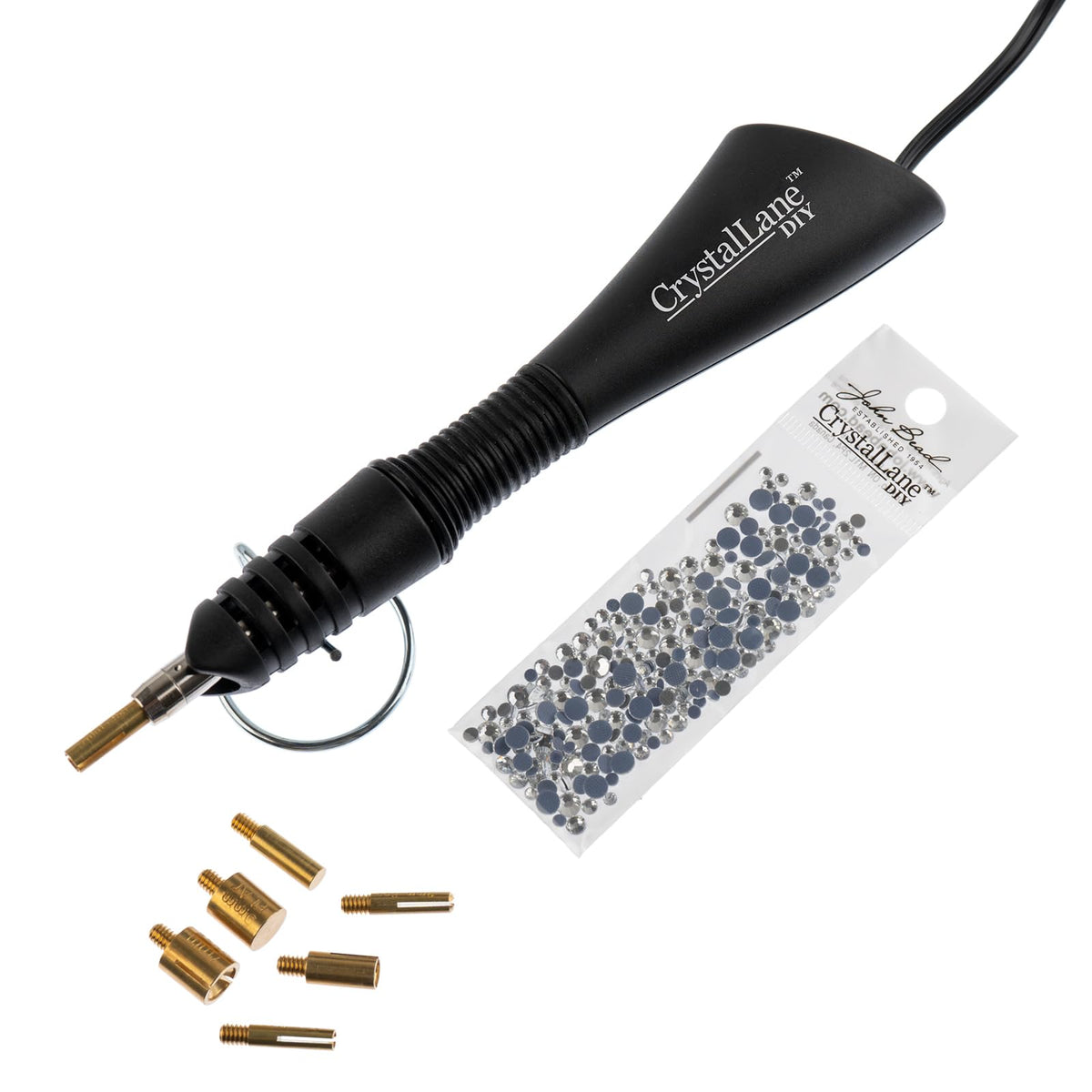 Crystal Lane Diy Craft Bead, Black