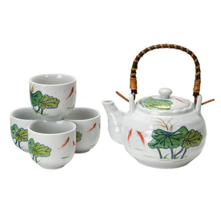 Urban Tokyo Teapot, 22 Ounce Set, White