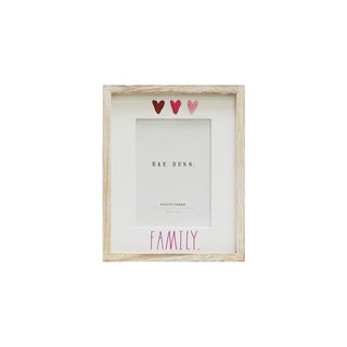 Rae Dunn Picture Frame, 5 x 7 Inch, "Family" - 5 x 7 Inch