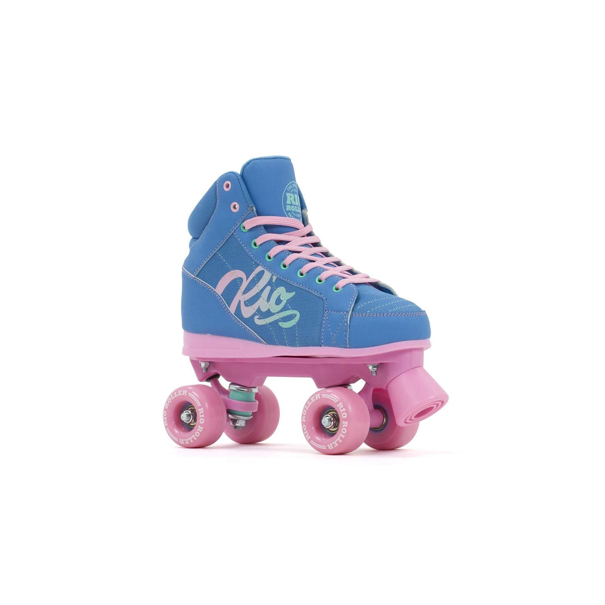 Rio Roller Roller Skate, EU 38, Blue/Pink (Multicoloured)