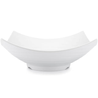 Q Squared Dishware Bowl, 12-1/2 Inches, White