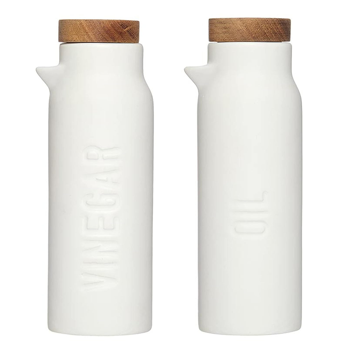 Santa Barbara Design Studio Bottle, 6.7" Tall and 2.3" Diameter, White