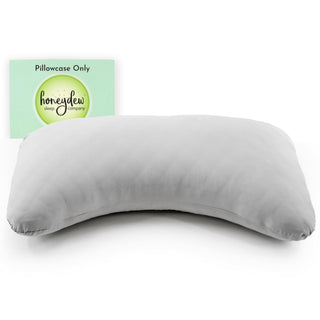 Honeydew Pillowcase, Queen (Bamboo), Silver Lining (Grey)