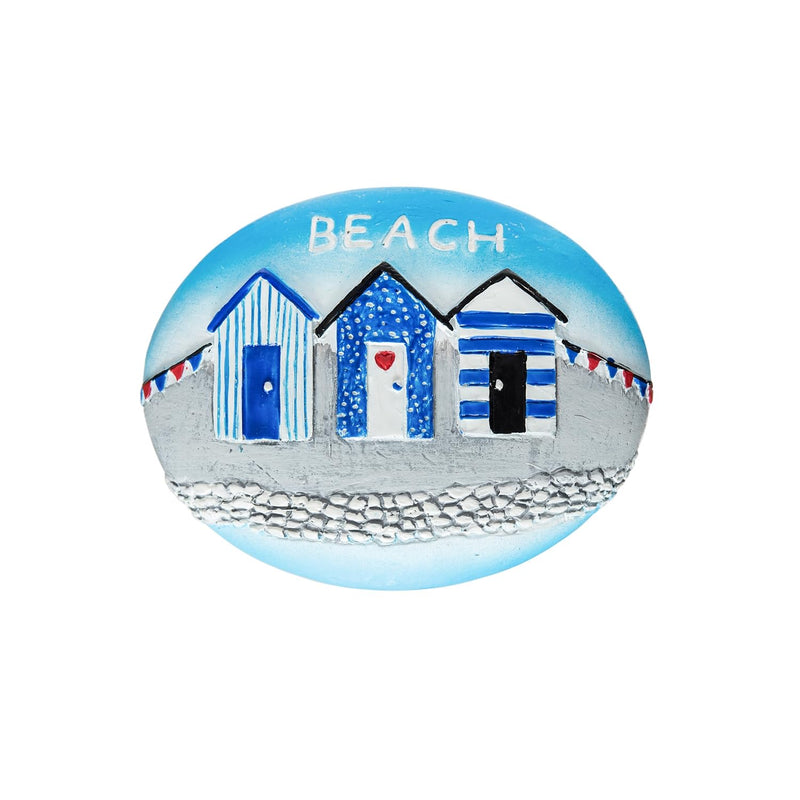 Beachcombers Resin Beach Refrigerator Magnet, 2.76-inch Length, Home Decor