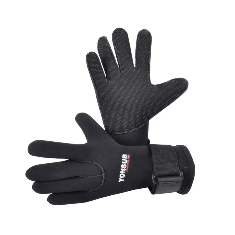 yonsub Diving gloves-3mm/5MM Neoprene Five Finger Warm Wetsuit Winter Gloves for Diving Snorkeling Paddling Surfing Kayaking Canoeing Spearfishing Skiing (5mm Diving Gloves, XL)