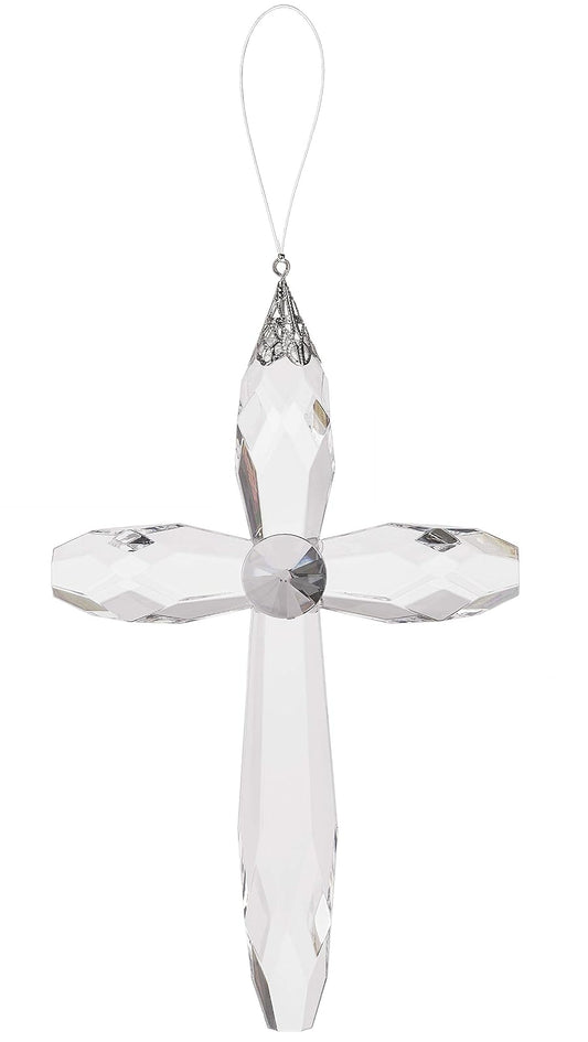 Ganz Hanging Clear Cross (7 )