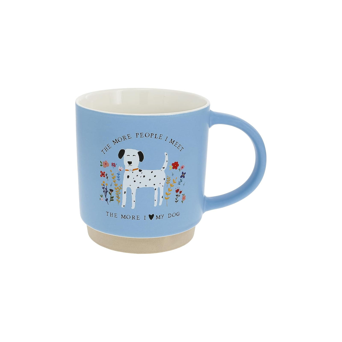 Pavilion Gift Company Drinking Cup, 18 Ounces, Blue, White, Multicolored