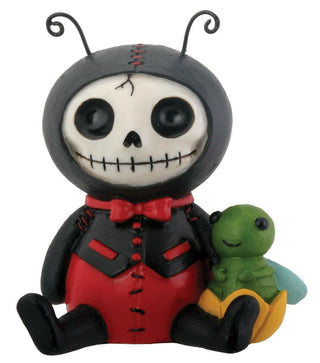 Pacific Trading Dots Ladybug Furry Bones Statue