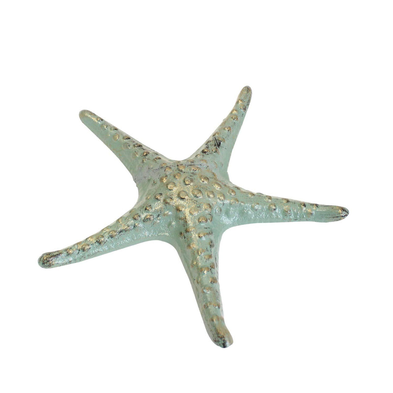 Beachcombers 6.5-inch Metal Starfish Figurine