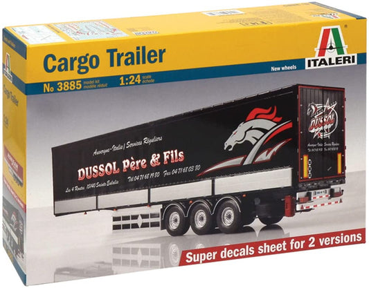 Italeri 3885S 1/24 Cargo Trailer