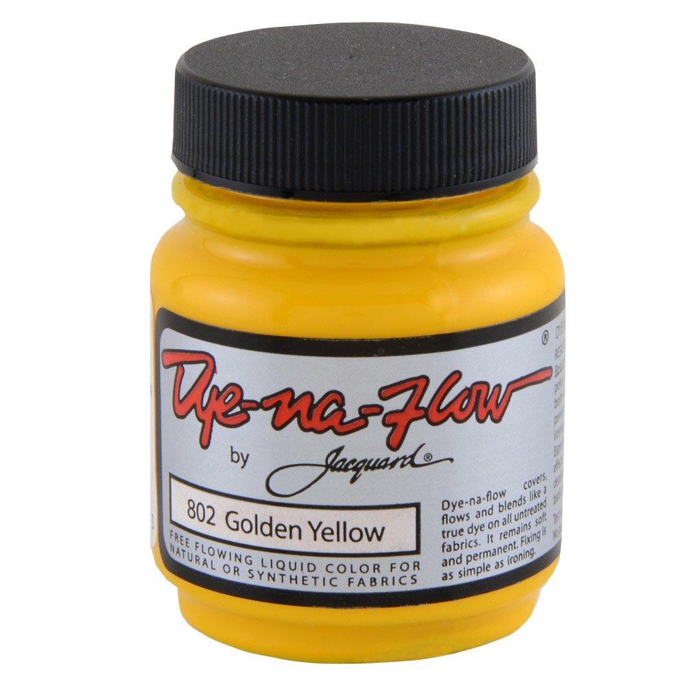 Jacquard Paint, 2.25 Fl Oz (Pack of 1), Golden Yellow