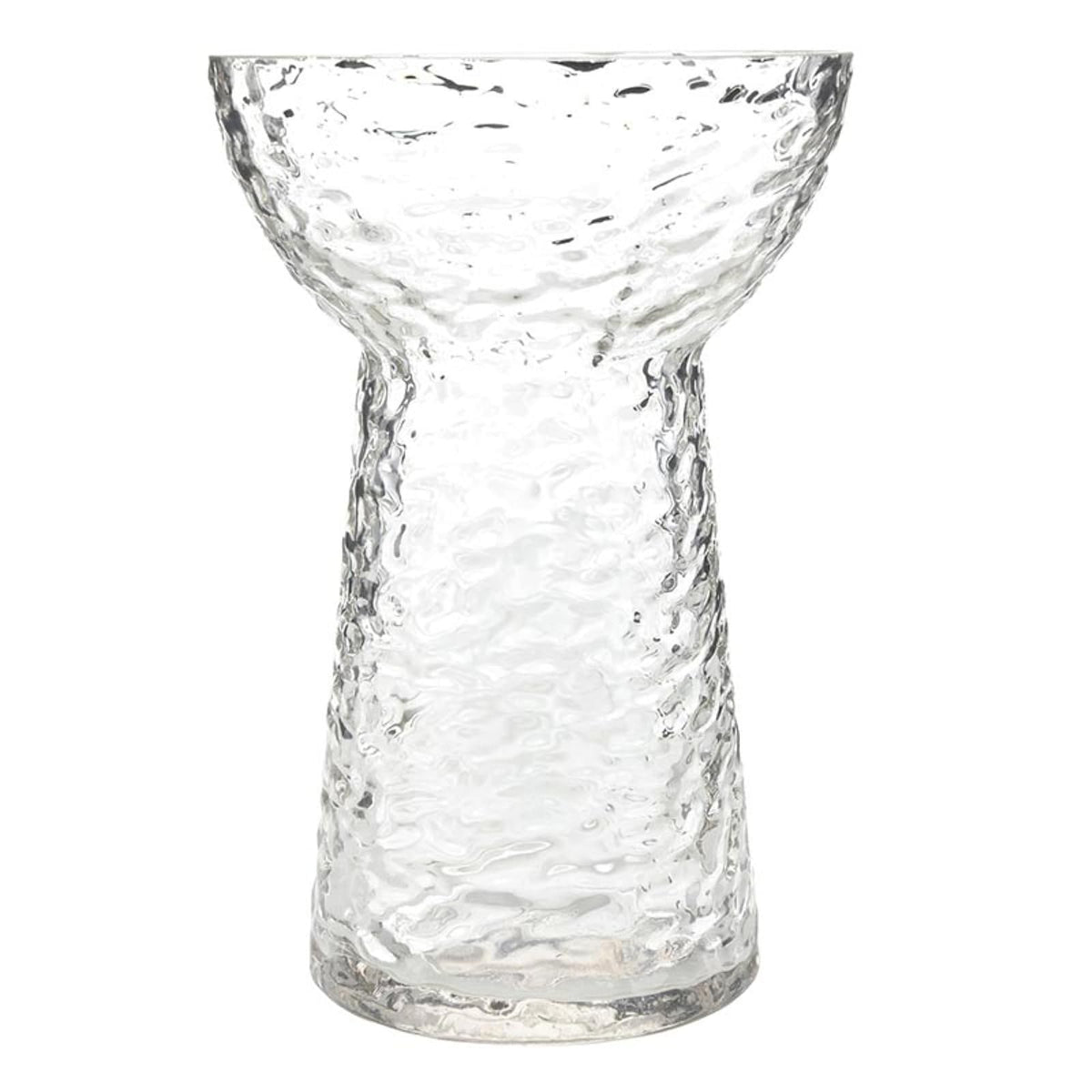 47th & Main Vase, 7" Tall x 4.5" Diameter, Clear