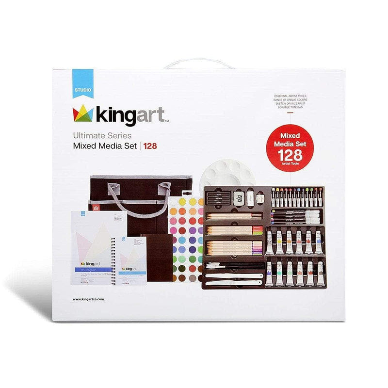 KINGART Ultimate Series Mixed Media Set - Set of 128