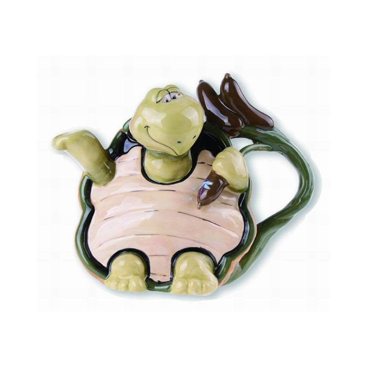 Blue Sky Clayworks Teapot, 10'' x 6.5'' x 8'', Multicolor