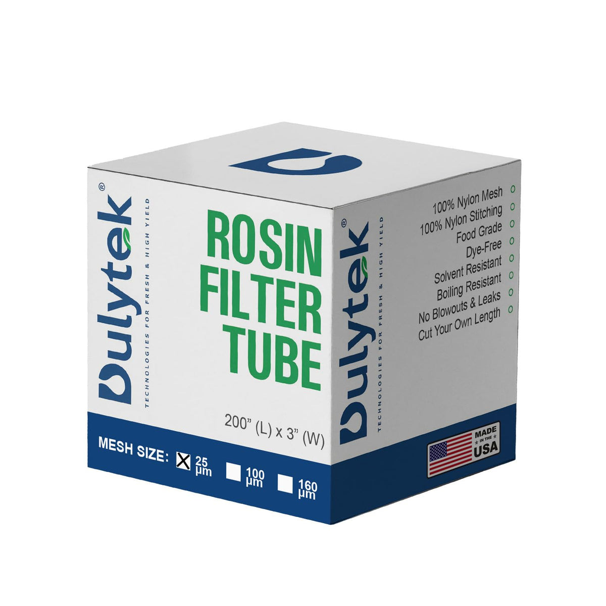 Dulytek Kitchen Tools, 25 Micron Mesh, White