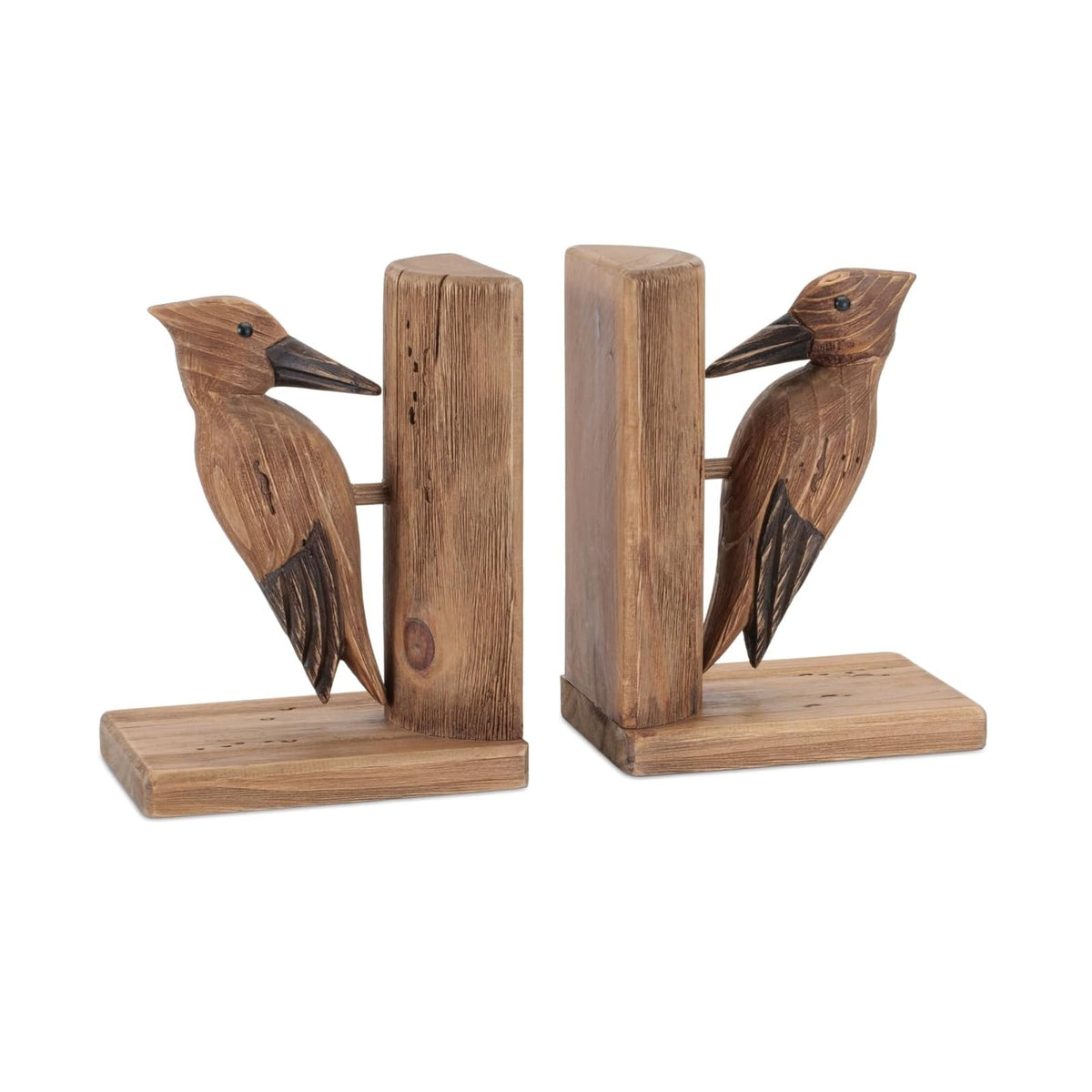 Melrose International Bookend, 8.75 x 6.5 Inch, Brown