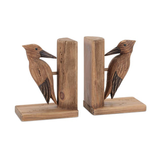 Melrose International Bookend, 8.75 x 6.5 Inch, Brown