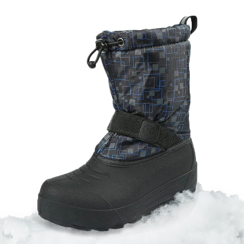 Northside Frosty Winter Boot (Toddler/Little Kid/Big Kid),Black/Blue,11 M US Little Kid