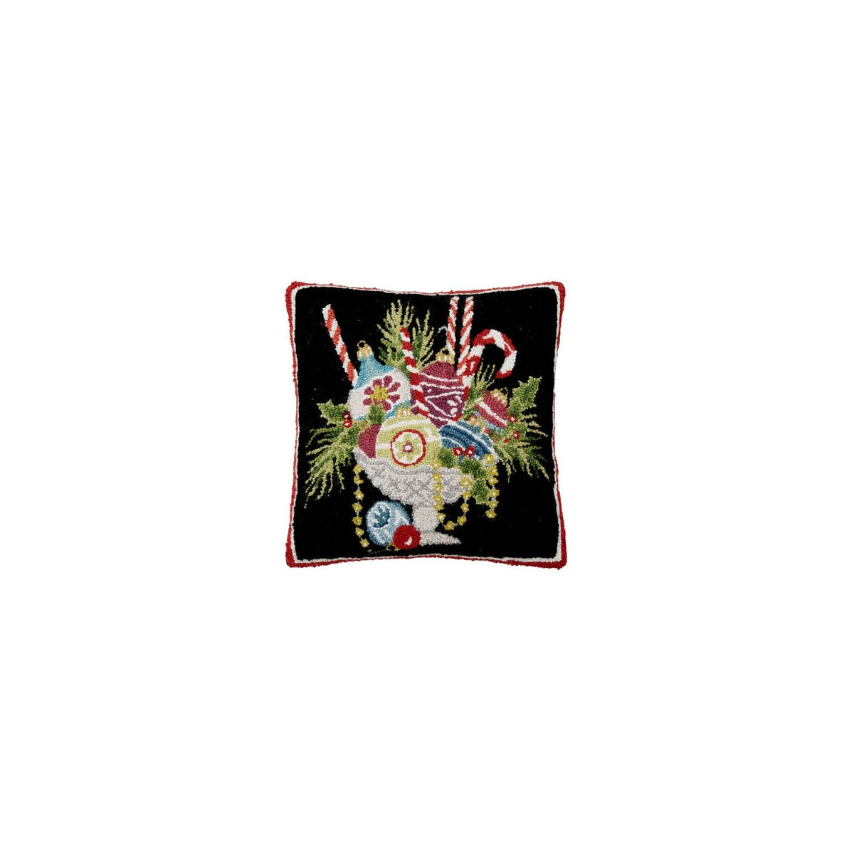 Peking Handicraft Pillow, Multicolor