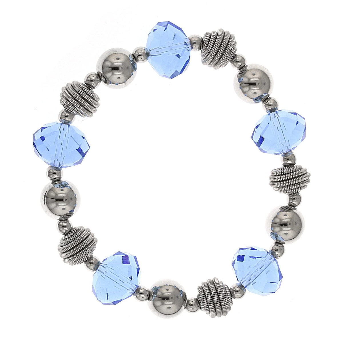 2028 Bracelet, Blue,Gold, Beaded,Beads,Classic