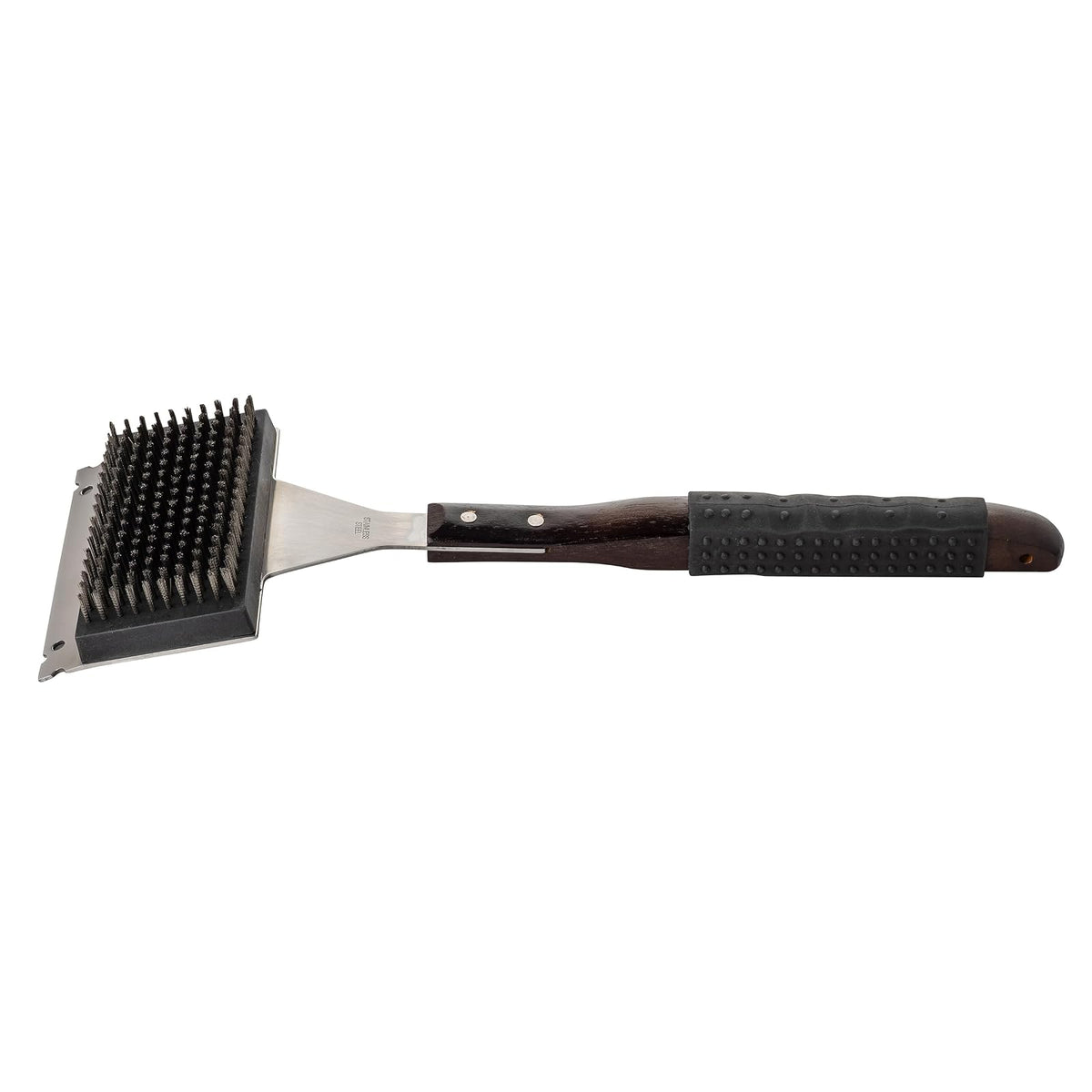 Tablecraft Cleaning Brush, 6" Grill Brush, Stainless Steel