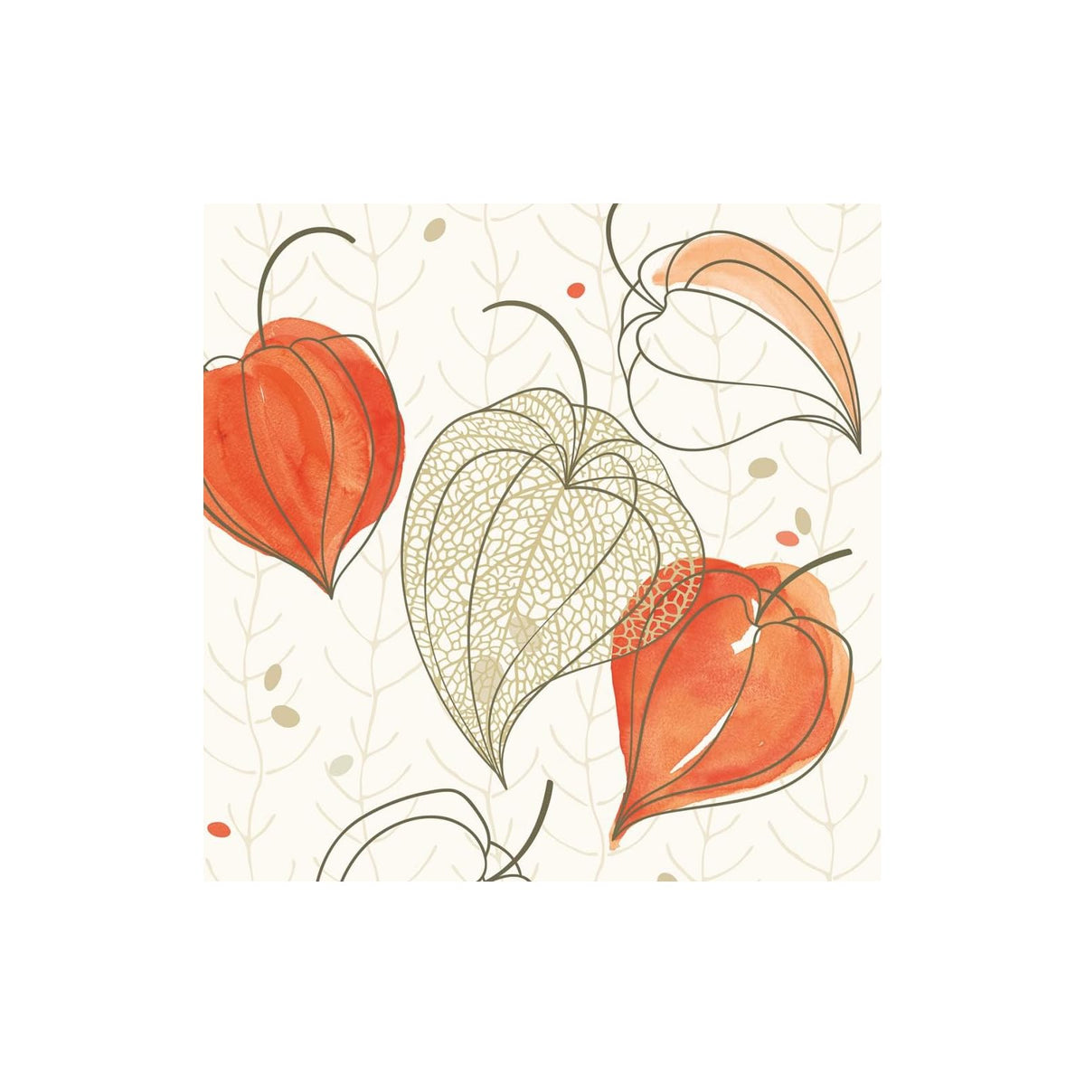Paperproducts Design Disposable Napkin, 6.5 inches, Multicolor