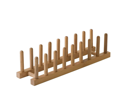 Lipper International 887 Bamboo Plate Rack/Pot Lid Holder