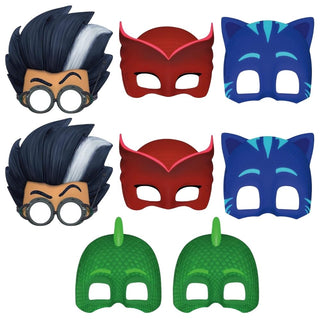 Unique Industries PJ Masks Party Masks 8 Count