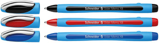 Schneider Writing Instrument, 1 Count (Pack of 3), Black/Blue/Red