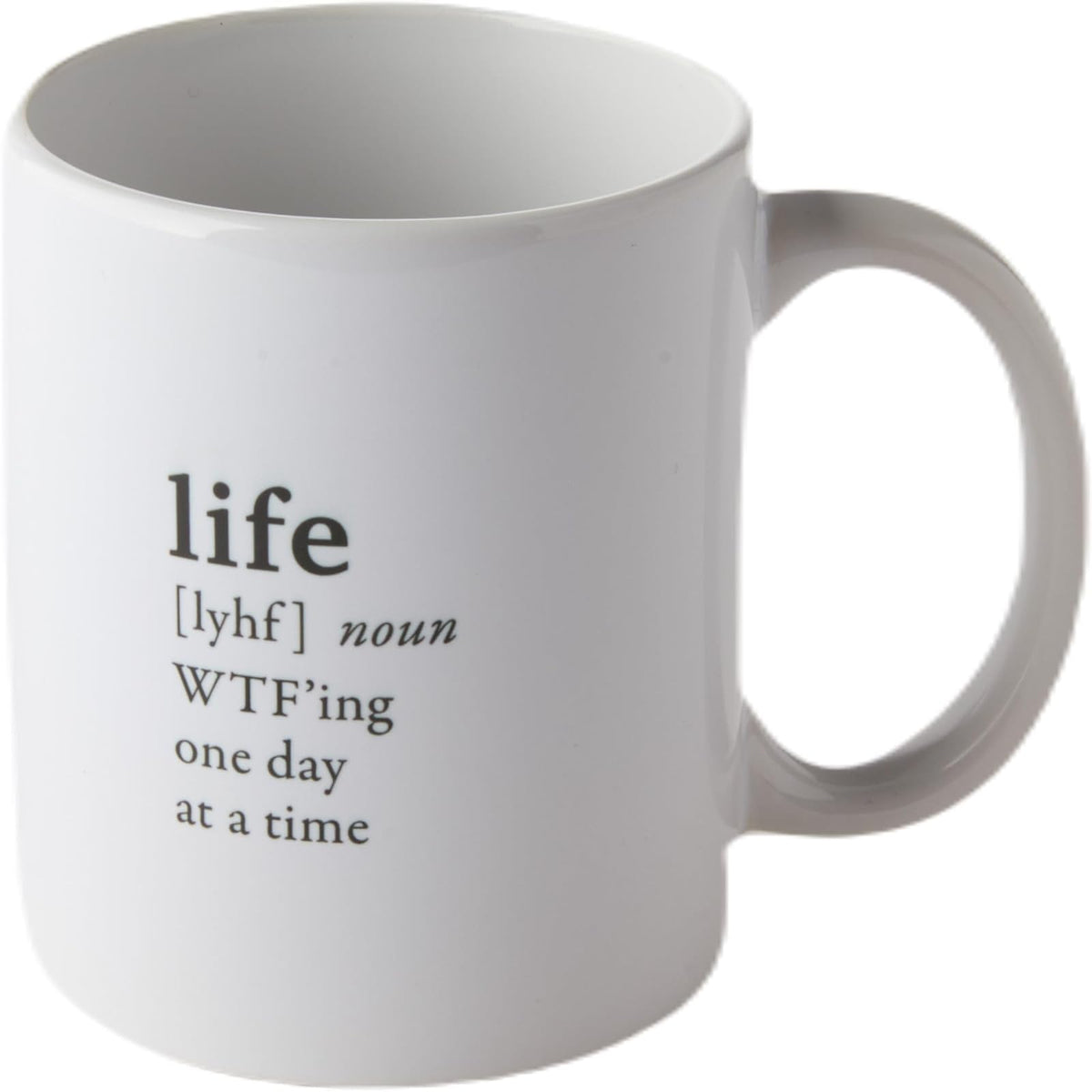 Tableau Drinking Cup, 11 ounces, White