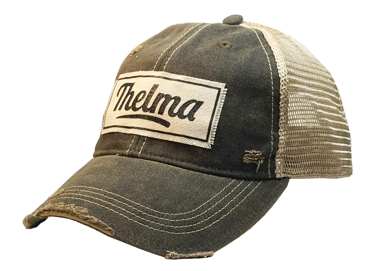 VINTAGE LIFE Hat, Thelma (Black), Baseball