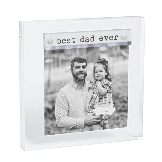 Mud Pie Picture Frame, 4 1/4" x 4 1/4", Boy
