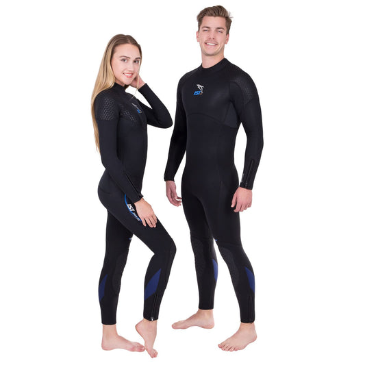 IST WS80 3mm Premium Diving Jumpsuit with Super-Stretch Panels (Men's, L)