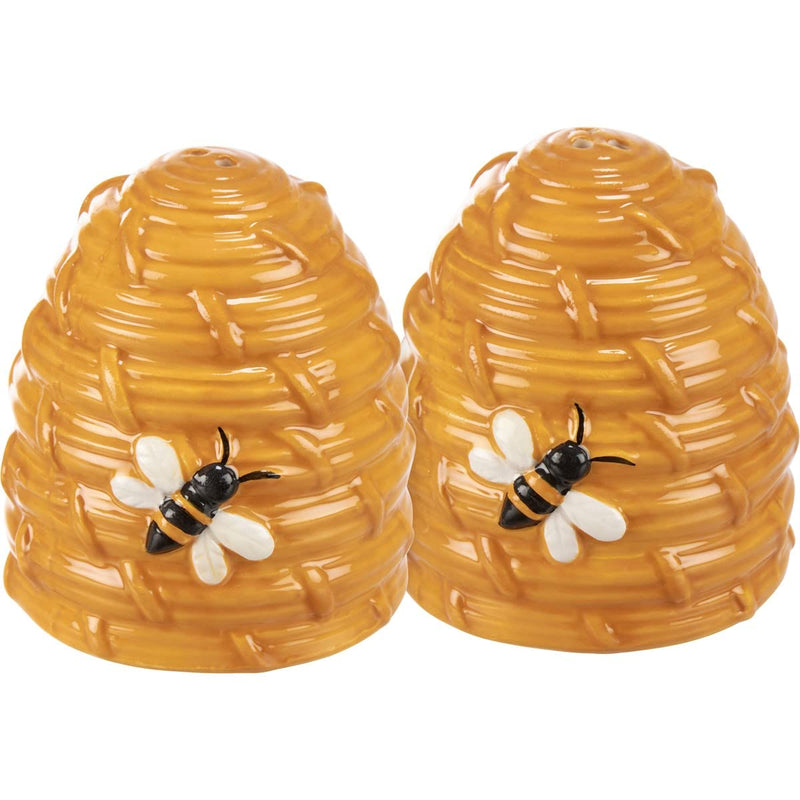 Bee Hive Salt and Pepper Shakers Decorative Shakers