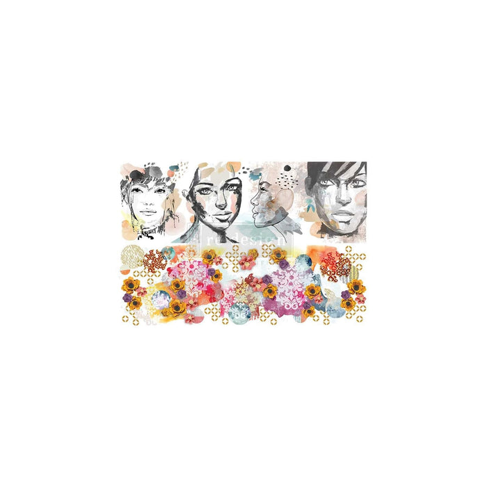 PRIMA MARKETING INC Sticker Decal, 24"x35", Multi