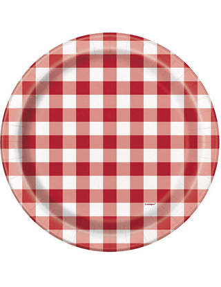 Unique Party Dishware Plate, Medium, Multicolor