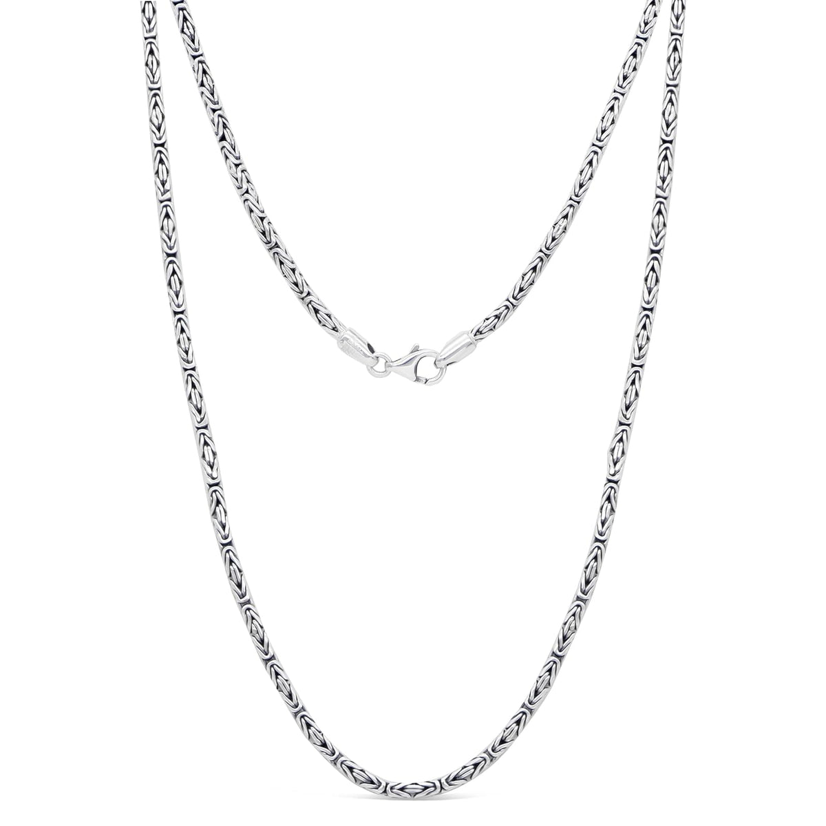 DEVATA Necklace, 24" Length, Silver