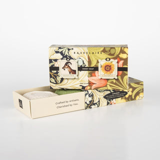 Baudelaire Goats Milk and Calendula Honey Soap, 1.4-ounce, For Everyday Use, Bathroom Use, Skin Care, Made in France
