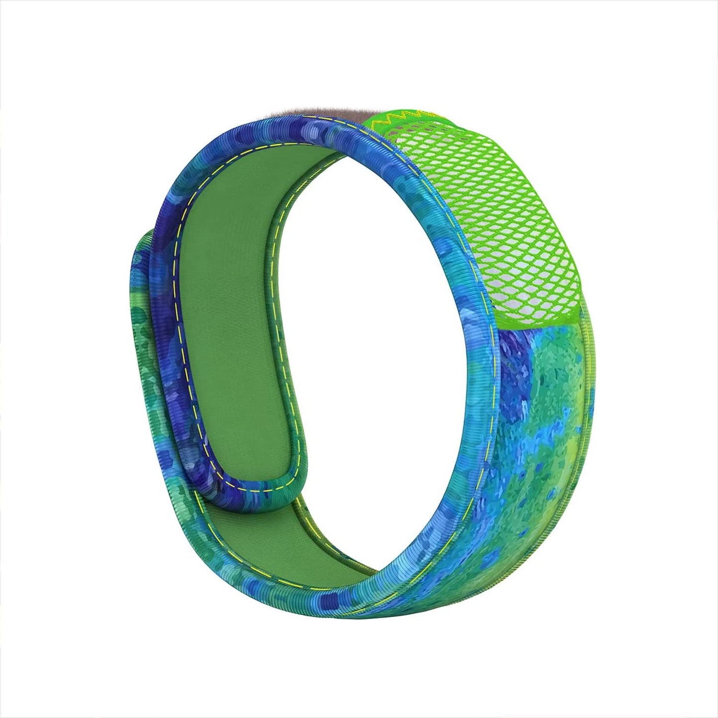 PARA'KITO Mosquito Insect & Bug Repellent Wristband - Waterproof, Outdoor Pest Repeller Bracelet w/ Natural Essential Oils (Mahi-Mahi)