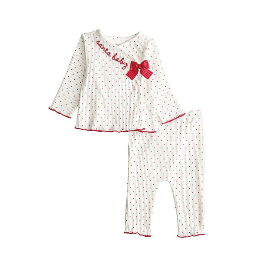 Mud Pie Coordinated Outfit, 3-6 Months, White