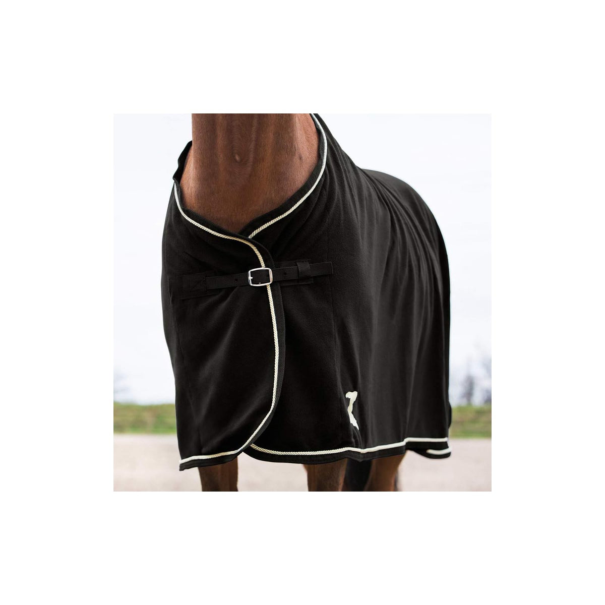 HORZE Pet Apparel, US 81 in (EU 155 cm), Black