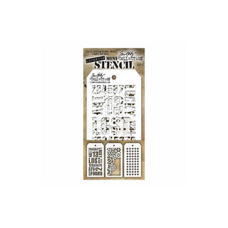 Stampers Anonymous Template Stencil, 8.61x21x0.2 cm, multi-colored
