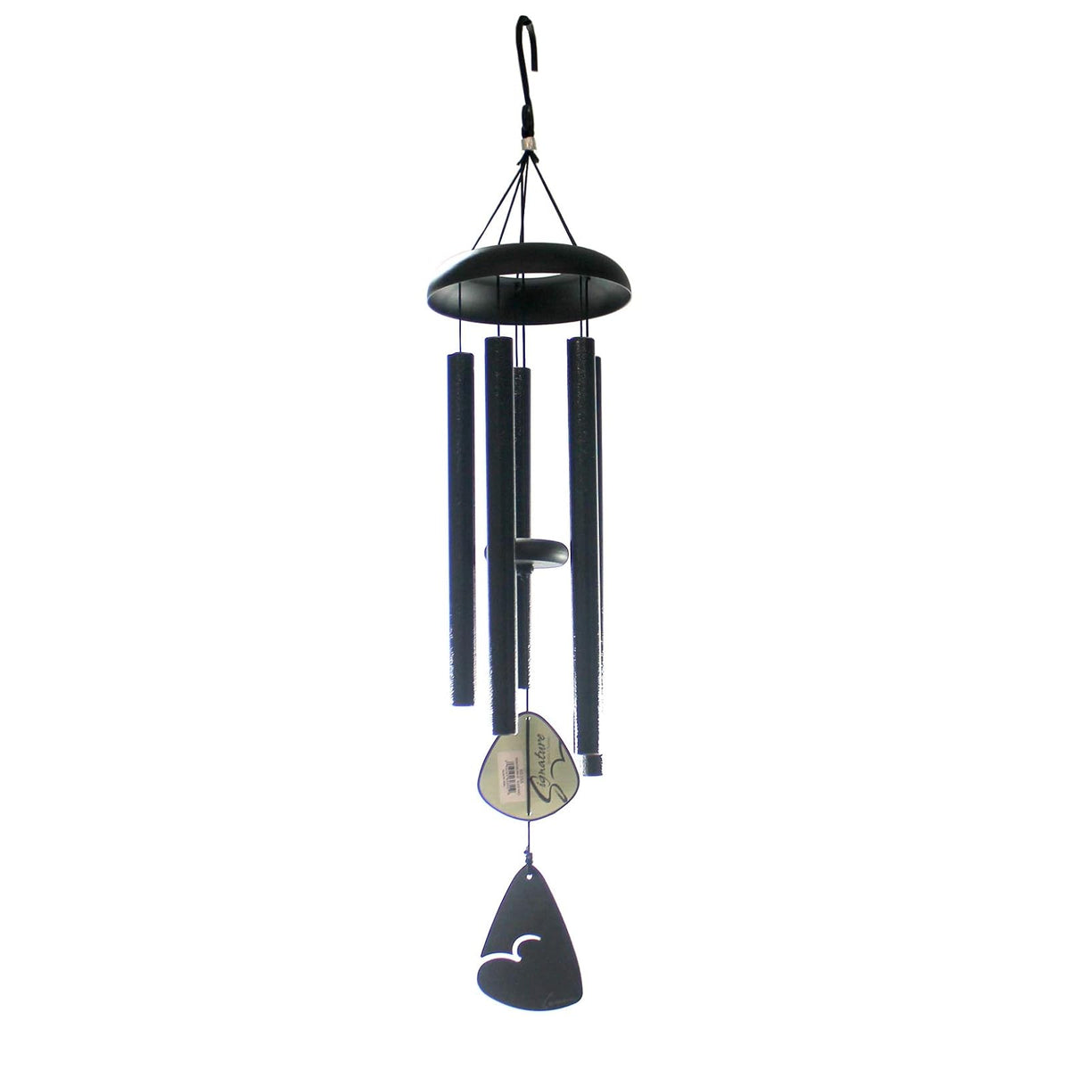 Carson Wind Chime, Black, Modern
